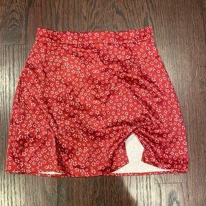 ZC Floral Mini Skirt